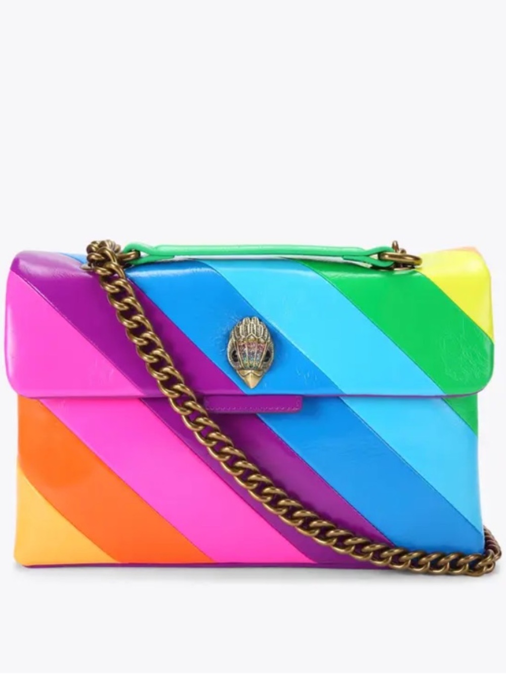 Kurt Geiger London LEATHER KENSINGTON BAG
